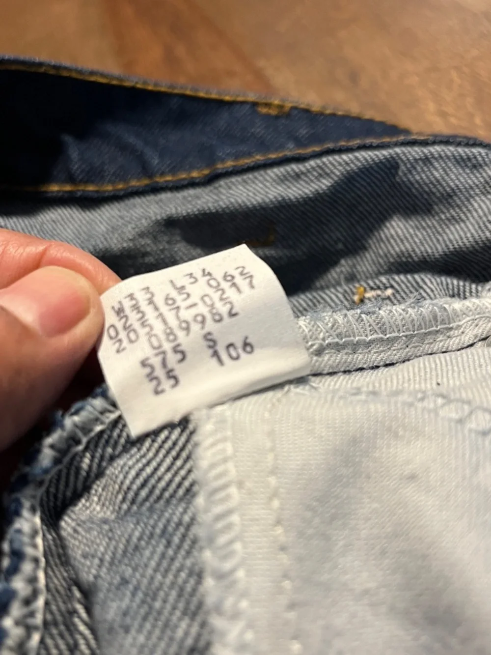 Vintage 1980s Levi’s 517 Orange Tab Jeans Size 33x32